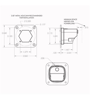 Baja Designs S1 Flush Mount - Wide Cornering LED