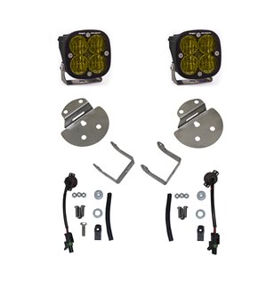 GMC Sierra 2500/3500 15-19 - Baja Designs SAE Fog Pocket Mount Kit amber - 447715 - Lights and Styling