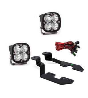 GMC Canyon 15-19 - Baja Designs GM, A-Pillar Mount Kits - Squadron Pro Spot - 447604 - Lights and Styling