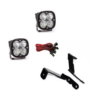 GMC Sierra 07-13 - Baja Designs GM A-Pillar Kit - Squadron Pro Driving Combo - 447576 - Lights and Styling