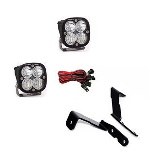 GMC Sierra 07-13 - Baja Designs GM A-Pillar Kit - Squadron Sport Driving Combo - 447575 - Lights and Styling