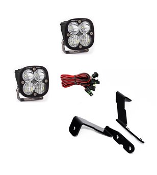 GMC Sierra 07-13 - Baja Designs GM A-stijlkit - Squadron Sport Driving Combo - 447575 - Lights and Styling