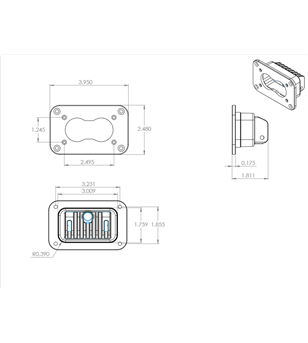 Baja Designs S2 Sport – LED Wide Cornering – Unterputzmontage-Paar – Backup-Kit - 547807 - Lights and Styling