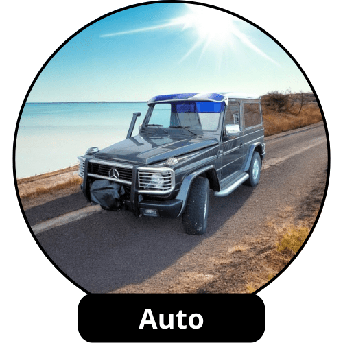 zonneklep auto