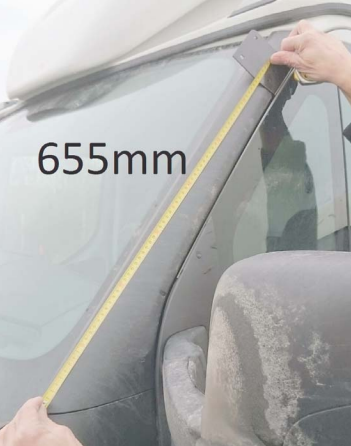 Installing sun visor