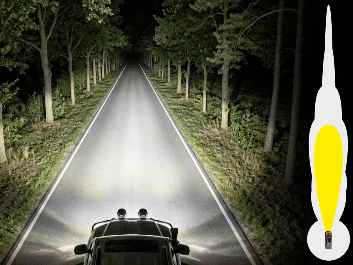 Driving lichtbeeld
