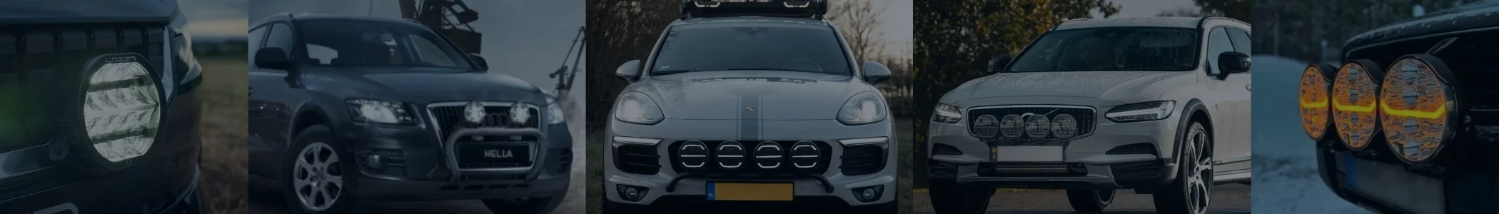 LED Zusatzscheinwerfer Auto banner