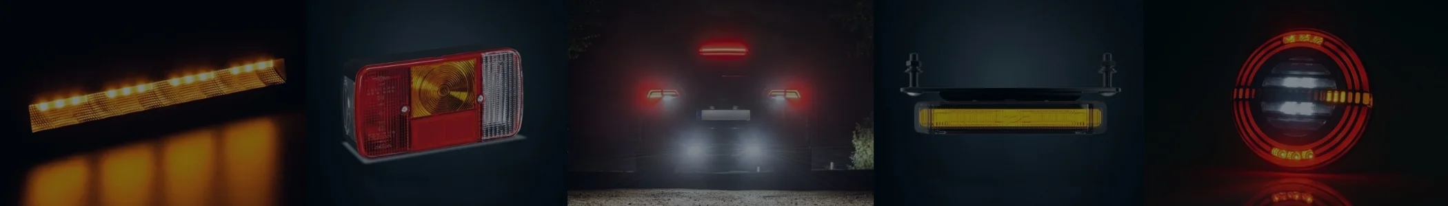 Achteruitrijverlichting auto banner