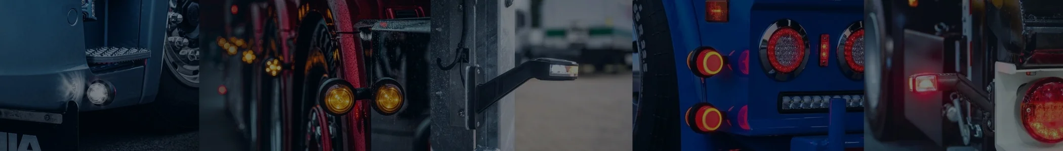 Breedtelampen vrachtwagen banner
