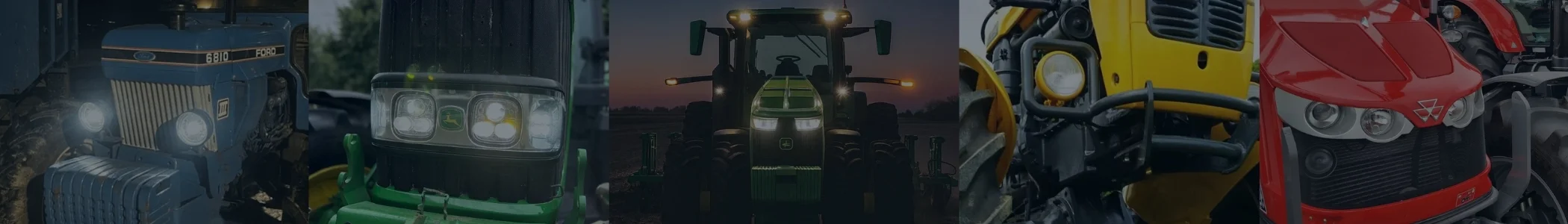 Headlights tractor banner