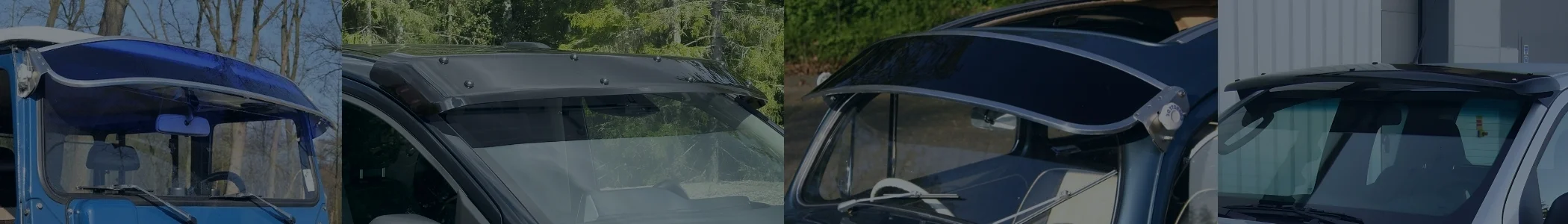 Sonnenblende Auto banner