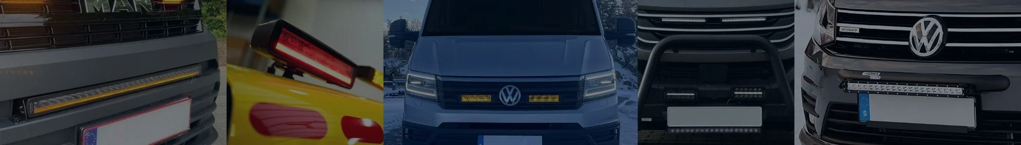 LED-ramp skåpbil banner