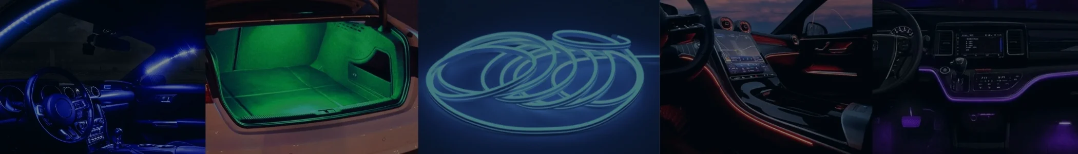 LED strips auto banner