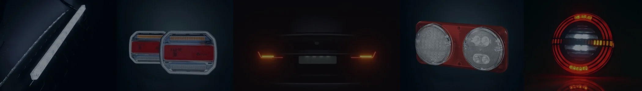 Achterlicht auto banner