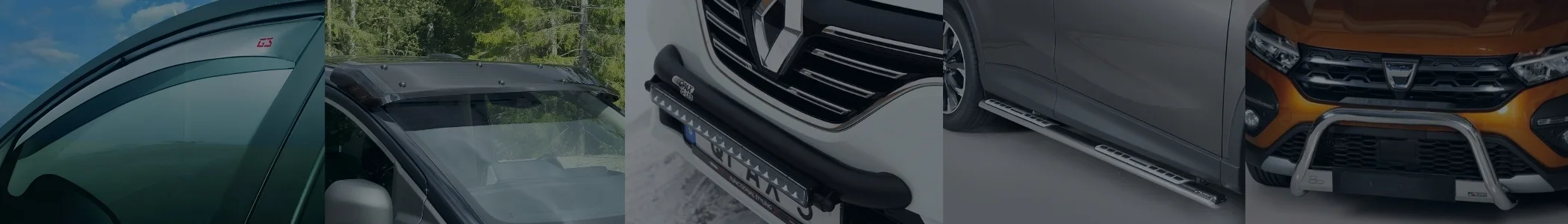 Exteriörstyling & skydd bil banner