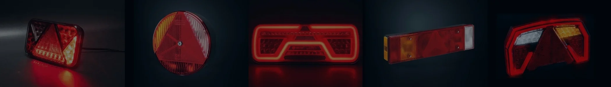 Rear light unit banner