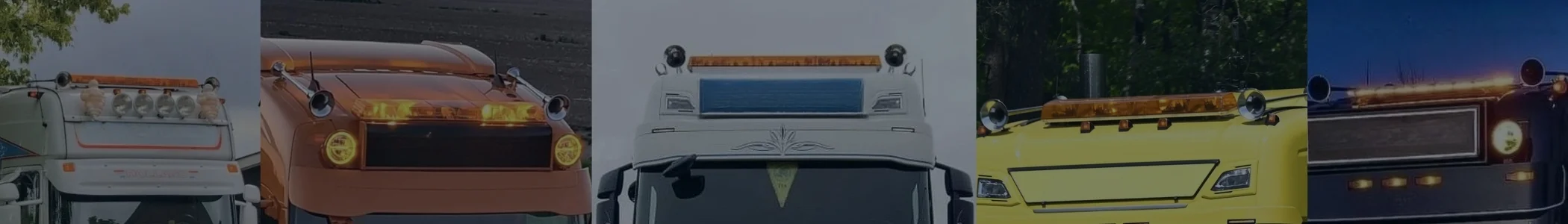 Warnbalken Lkw banner