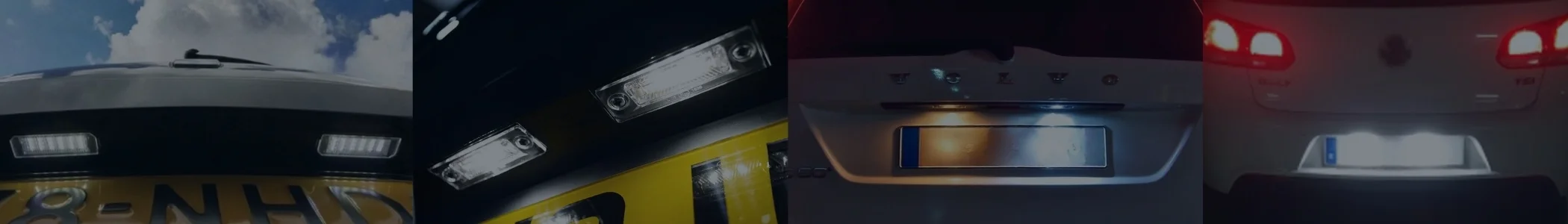 Kennzeichenbeleuchtung Auto banner