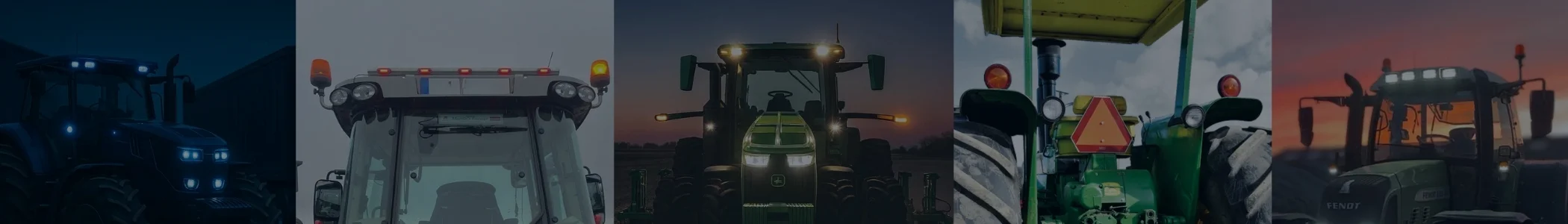 Marker Lights tractor banner