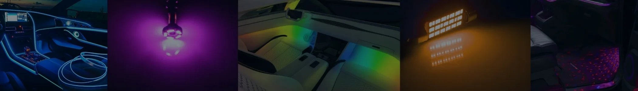 Innenraumbeleuchtung Auto banner
